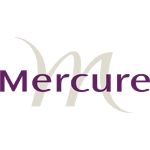 Logo de la marque hôtelière milieu de gamme Mercure
