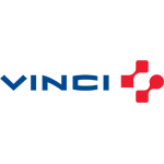 Logo de l'entreprise des métiers des concessions et de la construction Vinci