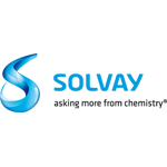 Logo du groupe belge de chimie Solvay