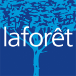 Logo du réseau d'agences du secteur de l'immobilier Laforêt