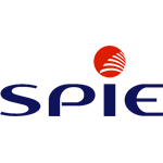 Logo de l'entreprise dédiée à l'énergie et les communications SPIE