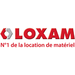 Logo de la société française de location de matériels de BTP Loxam