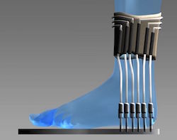 Des chaussettes qui produisent de l'électricité grâce à l'urine
