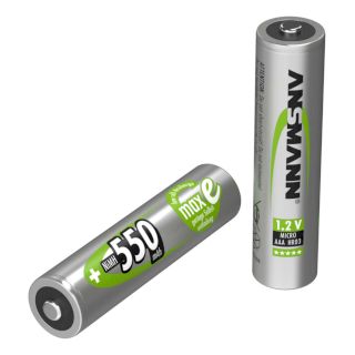 Pile Rechargeable AAA HR03 NiMH maxE 1.2V 550mAh Ansmann
