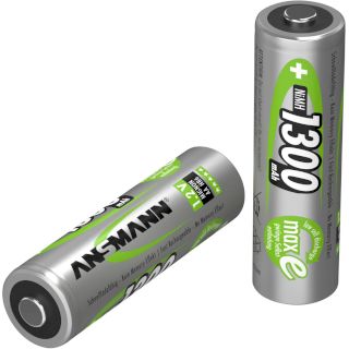 Pile Rechargeable AA HR6 NiMH maxE 1.2V 1300mAh Ansmann
