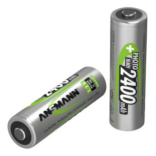 Pile rechargeable préchargée PHOTO NiMH AA HR6 1.2V 2400mAh x1 ANSMANN