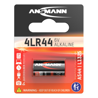 Pile 4LR44 Alcaline 476A 6V 155mAh ANSMANN