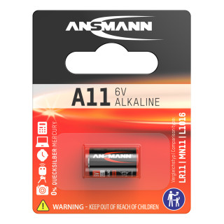 PILE A11 MN11 6V 1/3LR03 ALCALINE 38mAh BL1 ANSMANN