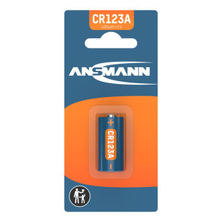 Pile CR123A Photo Lithium 3V 1500mAh Ansmann