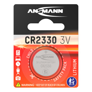 Pile Bouton CR2330 Lithium 3V 250mAh Ansmann