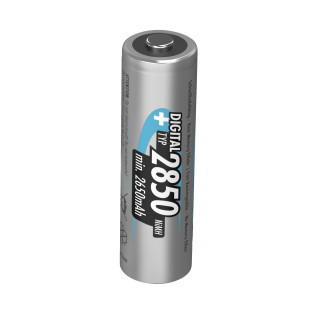 PILES RECHARGEABLES DIGITAL NiMH AA HR6 1.2V 2850mAh ANSMANN