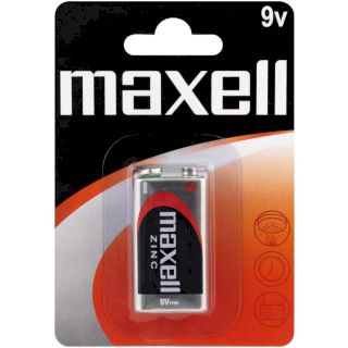 Pile 9V 6F22 Saline Zinc Carbone Maxell