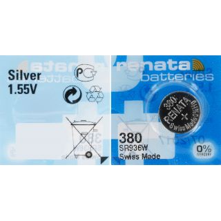 PILE SR936W 380 OXYDE ARGENT SR45 1.55V 82mAh RENATA