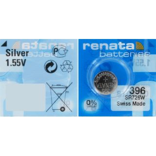 PILE SR726W OXYDE ARGENT 396 1.55V 32mAh RENATA