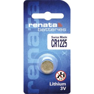 Pile Bouton CR1225 Lithium 3V 48mAh Renata