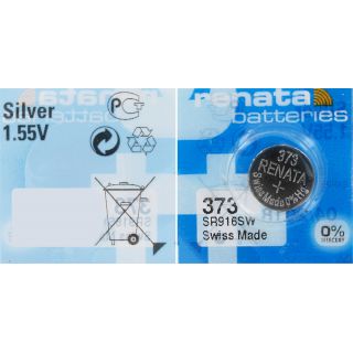 PILE SR916SW OXYDE ARGENT 373 1.55V 29mAh RENATA