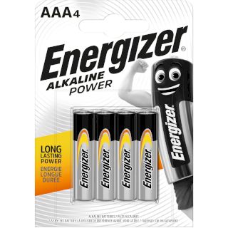 4 Piles AAA LR03 Alcaline Power 1.5V Energizer
