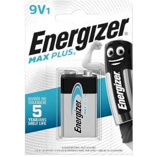 Pile Alcaline 6LR61 9V Max Plus ENERGIZER