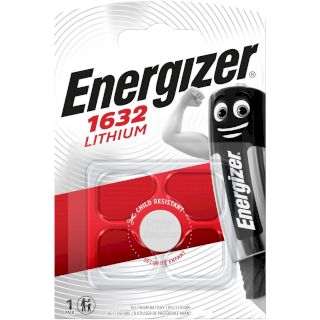 Pile Bouton CR1632 Lithium 3V 130mAh Energizer