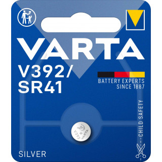 PILE SR41 OXYDE ARGENT 392 1.55V 40mAh BL1 VARTA