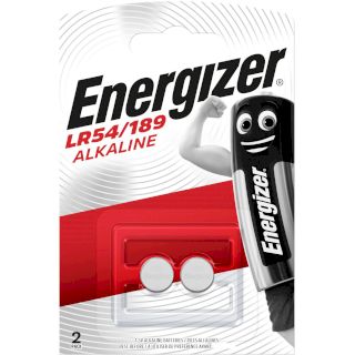 2 Piles LR54 189 Alcalines V10GA 1.5V 80mAh Energizer