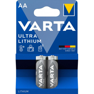 PILE AA FR6 LITHIUM 1.5v 2900mAh BL2 VARTA