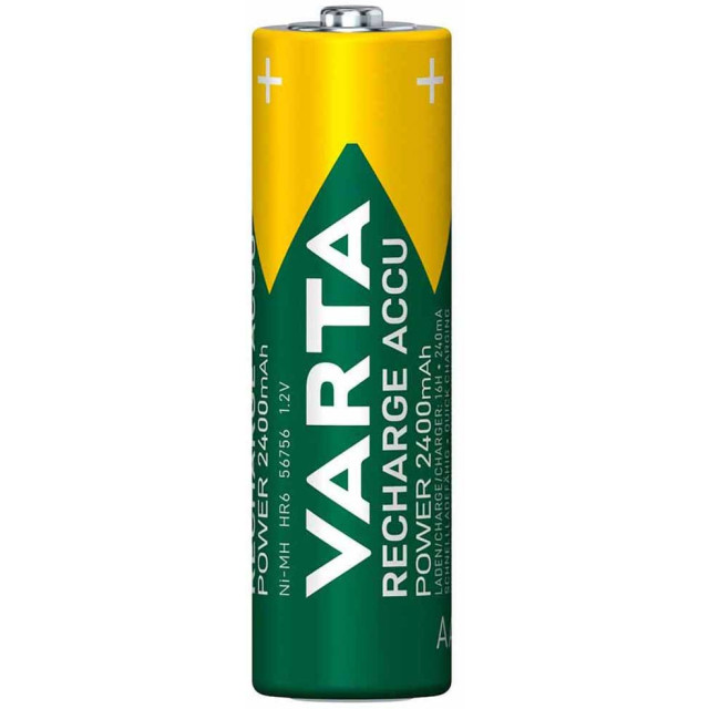 PILES AA RECHARGEABLES Professional HR6 NiMH 1.2V 2400mAh Recharge Accu Power BL2 VARTA