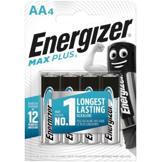 Piles alcalines Max Plus LR6 AA MX1500 BL4 ENERGIZER