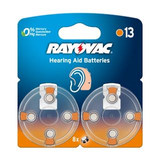 PILE BOUTON AUDITIVE 13 1.4V 310mAh RAYOVAC