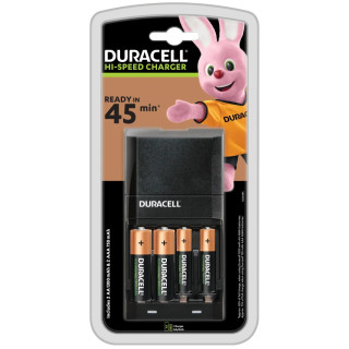 Chargeur CEF27 Hi-Speed Avec 2 Piles AA Et 2 Piles AAA Duracell