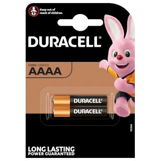 2 Piles AAAA LR61 E96 Alcaline 1.5V Duracell