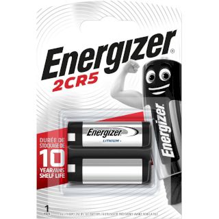 PILE LITHIUM 2CR5 245 PHOTO 6V 1500mAh BL1 ENERGIZER