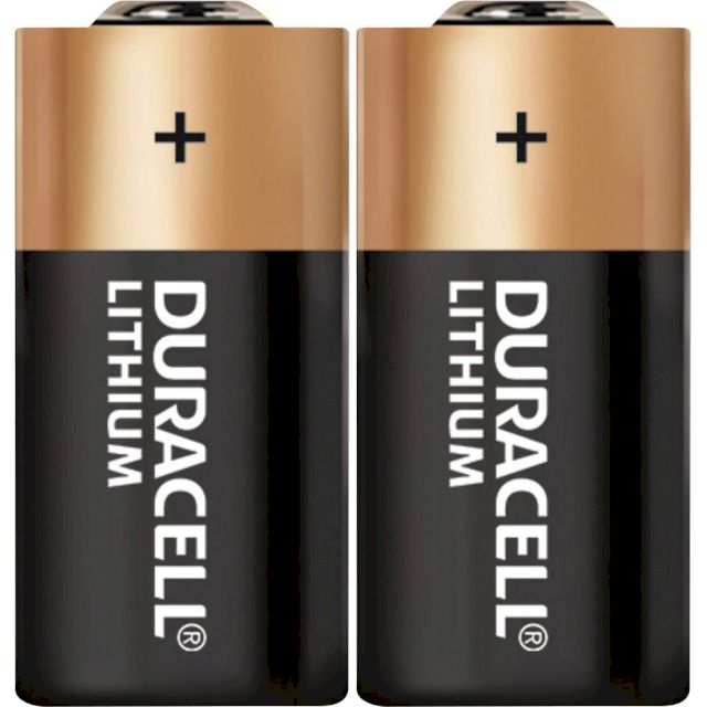 2 Piles CR2 Photo Lithium 3V 750mAh Duracell