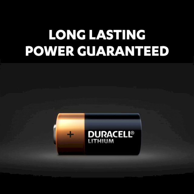 2 Piles CR2 Photo Lithium 3V 750mAh Duracell