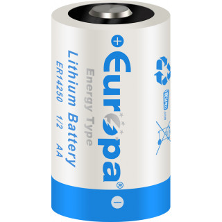 PILE ER14250 LITHIUM 1.2Ah 3.6V 1/2LR6 EUROPA