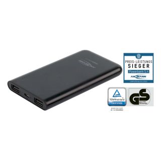 Batterie de secours Powerbank 5400mAh deux ports USB ANSMANN