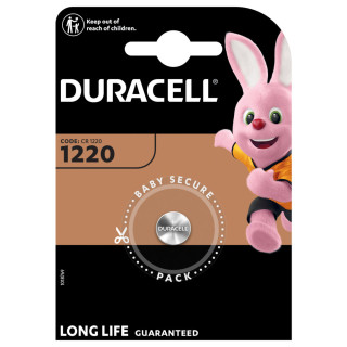 Pile Bouton CR1220 DL1220 Lithium 3V 34mAh Duracell