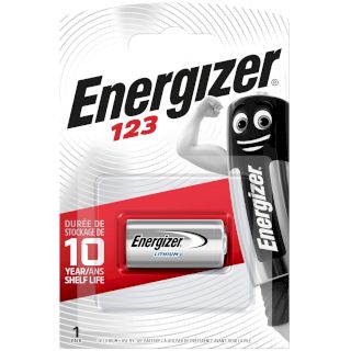 Pile CR123A Photo Lithium 3V 1500mAh Energizer