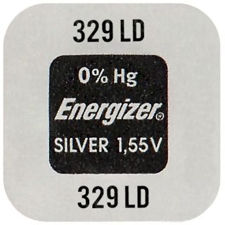 PILE SR731SW OXYDE ARGENT 329 LD 1.55V 39mAh ENERGIZER