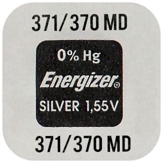 PILE SR920SW OXYDE ARGENT 370 371 1.55V 34mAh ENERGIZER