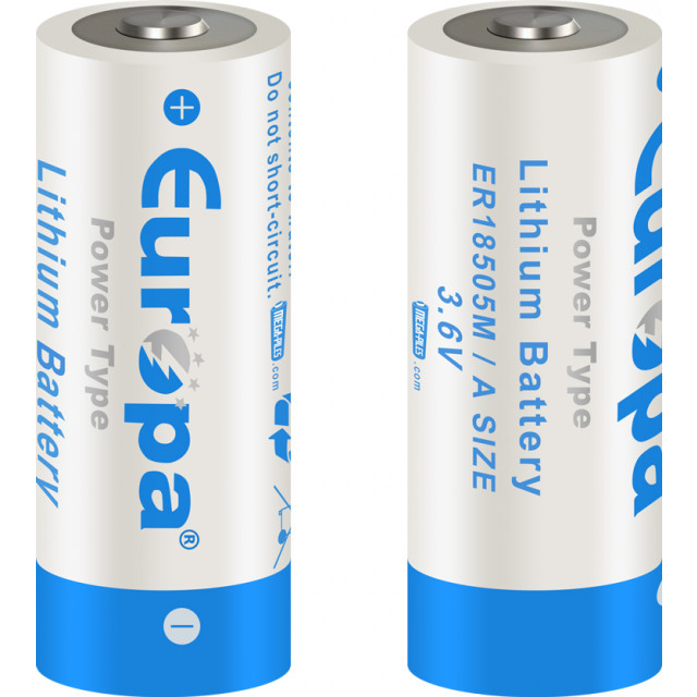 Pile Lithium ER18505M 3.6V 3.2AH EUROPA