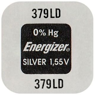 PILE SR521SW OXYDE ARGENT 379 1.55V 14.5mAh ENERGIZER