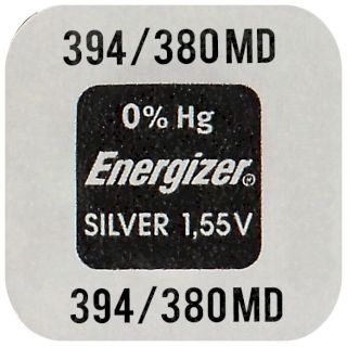 PILE SR936W 380 394 OXYDE ARGENT SR45 1.55V 63mAh ENERGIZER