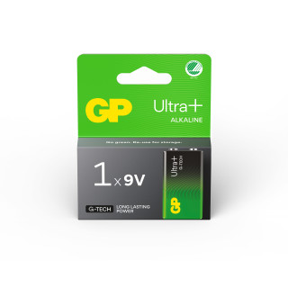 Pile 6LR61 Ultra Plus Alcaline 9V GP