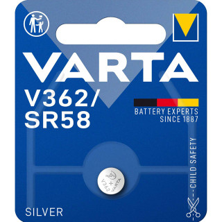 PILE V362 OXYDE ARGENT SR58 1.55V 21mAh BL1 VARTA