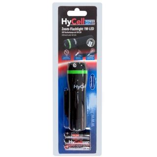 Lampe de Poche LED Zoom 1W HyCell ANSMANN