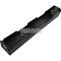 SUPPORT & COUPLEUR DE PILES 2xAA VERTICAL