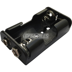 SUPPORT & COUPLEUR DE PILES 2xAA (2x1)