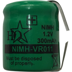ACCU RECHARGEABLE NIMH VR011 1.2V 300mAh