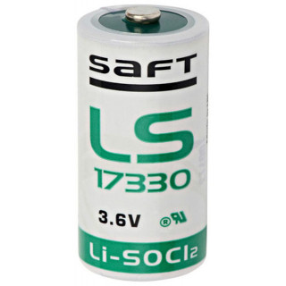PILE LITHIUM LS17330 3.6V 2100mAh 2/3A ER17335 SAFT